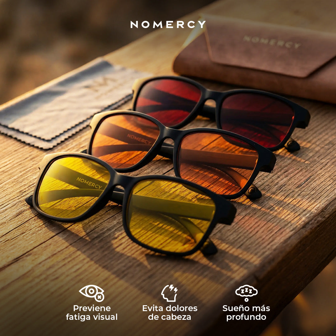 Anteojos NOMERCY - Filtran las luces fuertes