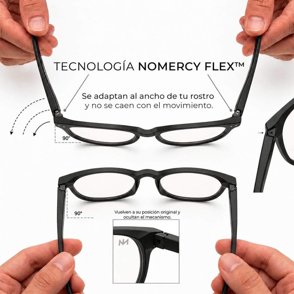 Anteojos NOMERCY ONE™ CLEAR - Protección para pantallas