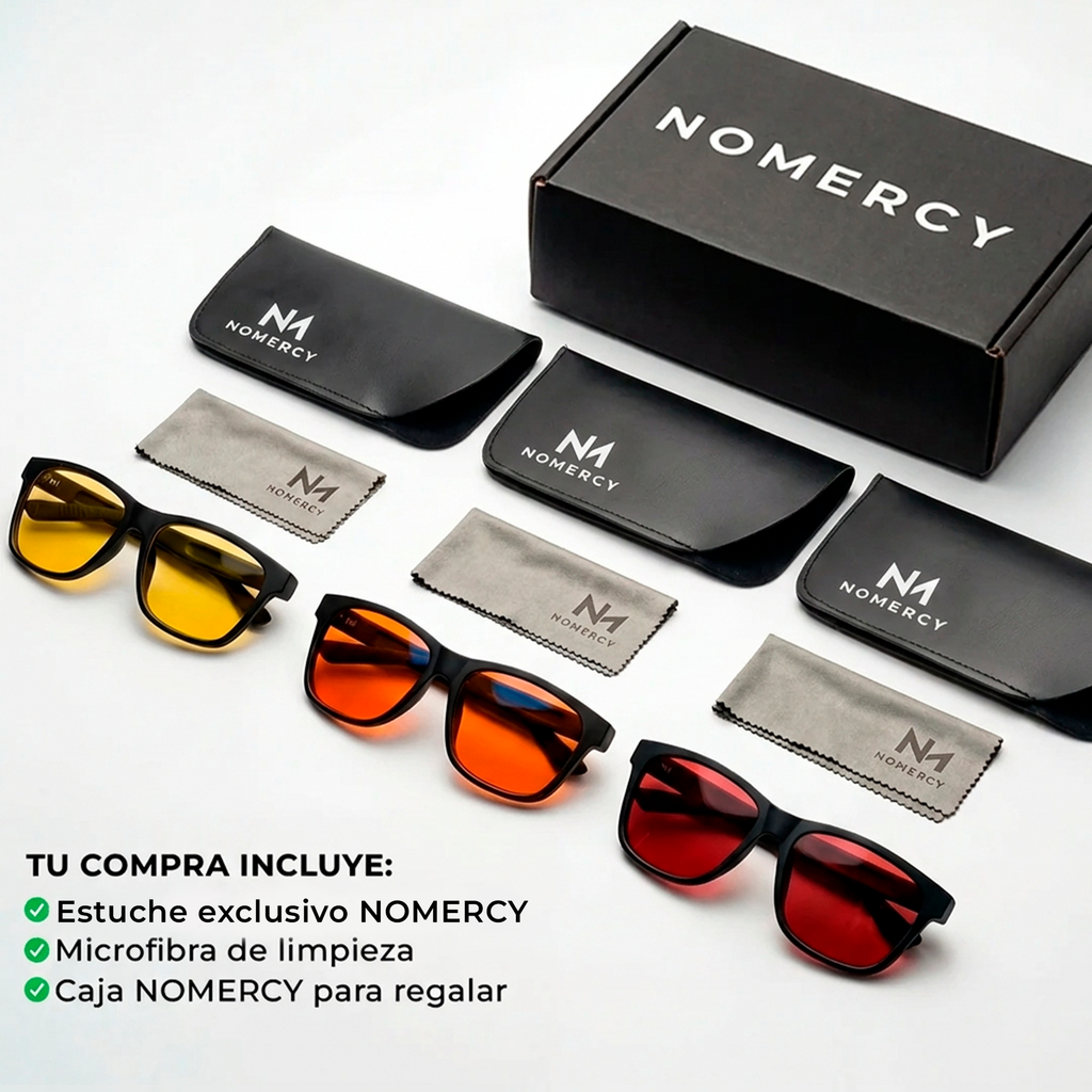 Anteojos NOMERCY - Filtran las luces fuertes